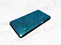 Crystallized Iphone Portable Battery Pack Charger Genuine European Crystals Bedazzled Mophie 2 small