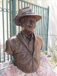 Glazed Ceramic Sculptures, "The Joke" 2 small