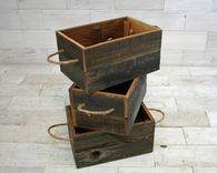 Barn Wood Box 3 small