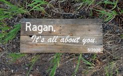 Reclaimed Barn Wood Sign. Made To Order 3 small