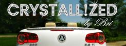 Custom Crystallized Car Spoiler Bling Genuine European Crystals Bedazzled 2 small