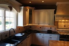 Beautiful Re-Finished Kitchen Cabinets 5 small