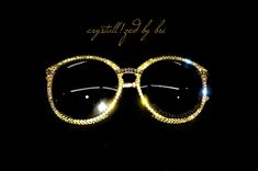 Crystallized Bling Sunglasses Bedazzled Genuine European Crystals - Any Design! 3 small