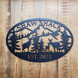 Custom Wildlife Name Sign 6 small