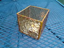 Stained Glass Candle Holder 4 small