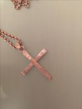 Pure Silver Cross With Sterling Silver Chain 2 small