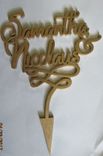 Cake Toppers 6 small