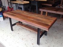 Reclaimed Wood Indoor And Outdoor Tables - Custom 5 small