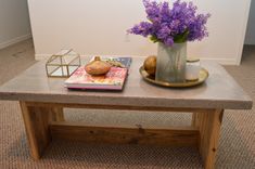 Coffee Table Concrete 1 small