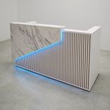 Modern Custom Reception Desk - Miami Desk 3 small