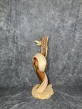 Juniper Taxidermy Pedestal On Burl Base 2 small