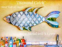Fish Metal Wall Art 1 small