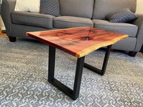 Epoxy Resin Red Cedar Coffee Table 3 small