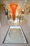 Foyer Renaissance'  Hand Blown Glass Art Chandeliers - Custom Chandeliers 2 small