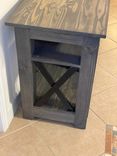 Custom Tv Media Center With Electric Chimney 3 small