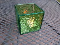 Stained Glass Candle Holder 2 small