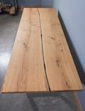 Live Edge Dining Room Table Made With White Oak 3 small