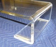 Acrylic Pc Monitor Stands / Risers, Hand Crafted To Any Size Or Style - Lighted Option 5 small