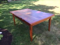 Douglass Fir And Sa Mahogany Dining Table 1 small