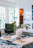 Bone White Concrete And Walnut  Slab Coffee Table 3 small
