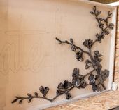 Bronze Apple Blossom Public Art Project. Graduate East Lansing 6 small
