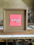 Name Sign, Baby Name Sign, Family Name Sign, Newlyweds Sign 5 small