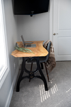 Writing Desk, Wood Writing Desk, Desk Living Room, Writing Table, Small Desk, Modern Writing Desk 2 small