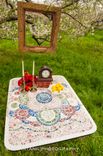 Broken China Mosaic Drop Leaf Table 1 small
