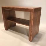 Modern Butcher Block Table Or Bench With Shelf 1 small