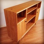 Cherry Media Cabinet 3 small