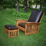 Morris Chair & Ottoman 1 small