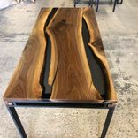 Walnut & Grey Resin Desk 5 small