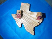 Business Card Holder, Texas Boots 1 small