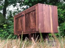 Mid Century Modern Style Credenza With Hand Cut Dovetails 2 small