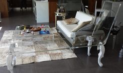 Acrylic Chasis Lounge - Hand Crafted, Custom Sizing Never A Problem.  Customize The Legs You Want 5 small