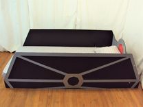 Tie Starfighter Twin Kids Bed Frame - Handcrafted - Space Themed Children's Bedroom Furniture 3 small