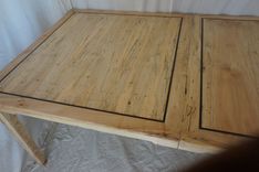 Spalted Maple Dining Table.  Extends To Seat 8 / 10 3 small