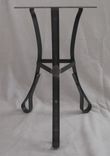 Wrought Iron Table Base; Forged Steel Table Legs; Iron Table Top Support 2 small