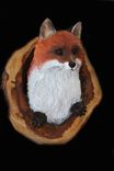 Fox Carving Sculpture 2 small