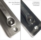 3" X 3" Metal Forged Mini Bracket. Iron Handcrafted Small Shelf Bracket 3 small