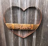 Wine Barrel Love Sign 2 small
