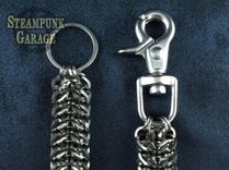 Wallet Chain - Extreme Heavy Duty - Square Wire Stainless Steel 8 small