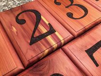 Door Number Signs 1 small