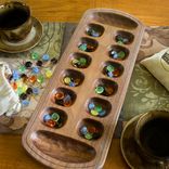 Mancala Board With Custom Engraving 1 small