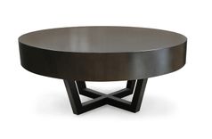Regan Coffee Table With Polished Bronze Medallions 3 small