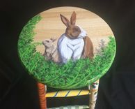Crazy Leg Bunny Stool 1 small