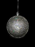 Fully Crystallized Genuine European Crystal Christmas Ball Ornament Bling Tree Decor Bedazzled 2 small