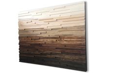 Rustic Wood Wall Art, Gradient Ombre Art, Abstract Wall Art, Wall Art Wood 2 small