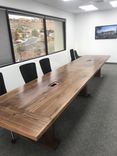 16ft Walnut Conference Table With Power/Data Ports 3 small