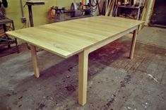 Contemporary Extension Plank Dining Table 5 small